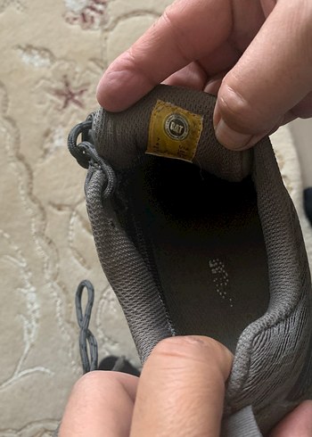 Gri Bağcıklı caterpillar Erkek Spor Ayakkabı su geçirmez - Görsel 5