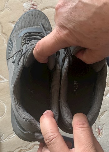 Gri Bağcıklı caterpillar Erkek Spor Ayakkabı su geçirmez - Görsel 6