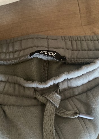 Gri Normal Kesim Denim Erkek Eşofman - Görsel 2