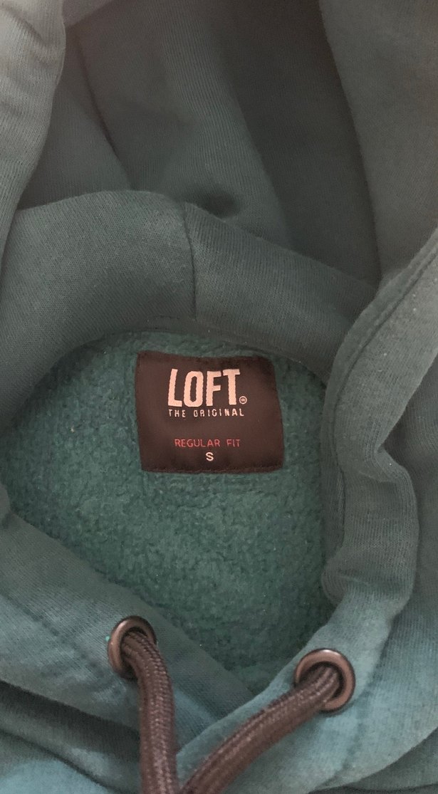 Yeşil Kapüşonlu Kadın Sweatshirt - Görsel 2