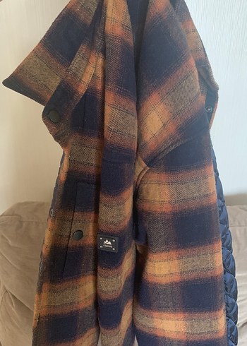 Düğmeli Erkek Kahverengi Rahat Mont - Görsel 5