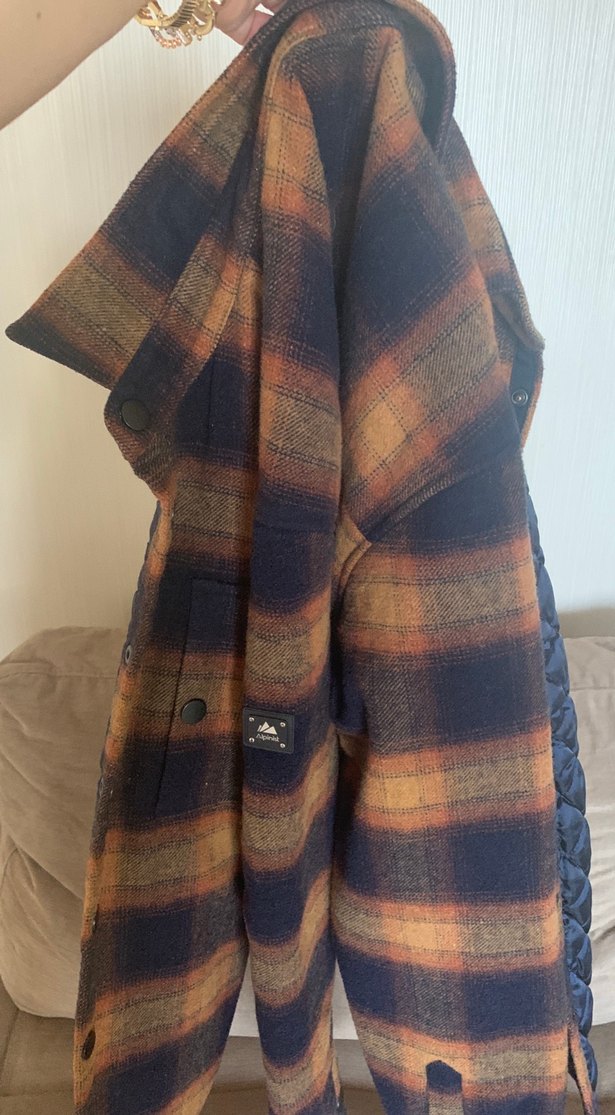 Düğmeli Erkek Kahverengi Rahat Mont - Görsel 5