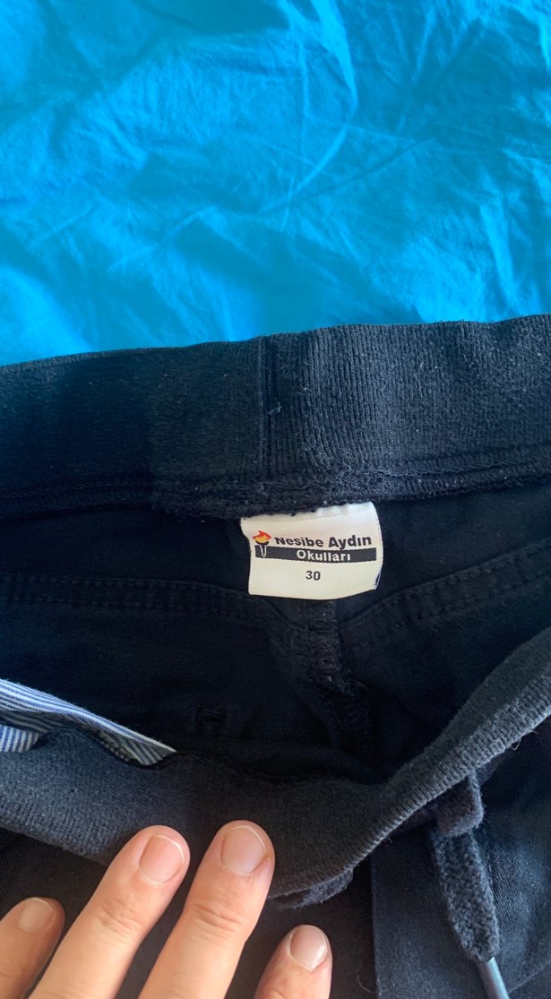 Nesibe Aydın yıldızlar ortaokulu lacivert pantolon - Görsel 2