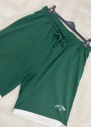 Yeşil Erkek Şortlu Takım - Görsel 4