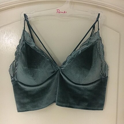 Penti kadife bralet 