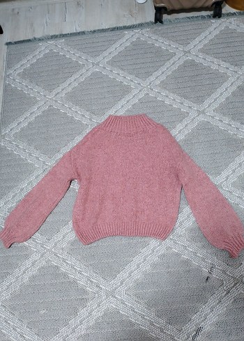 Pembe Kadın Triko Kazak