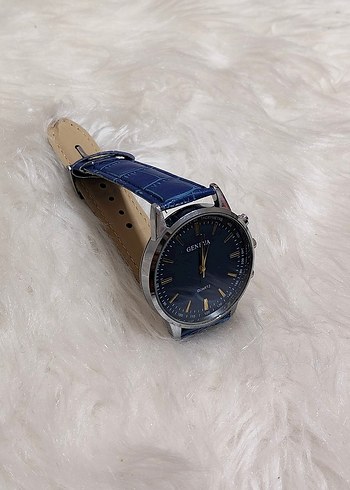 Modern Klasik Mavi Erkek Kol Saati - Görsel 2