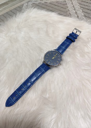 Modern Klasik Mavi Erkek Kol Saati - Görsel 6