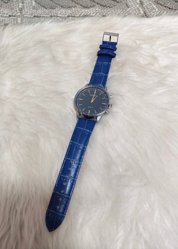 Modern Klasik Mavi Erkek Kol Saati - Görsel 8