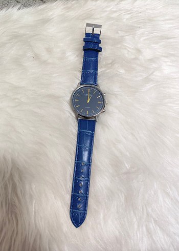 Modern Klasik Mavi Erkek Kol Saati - Görsel 5