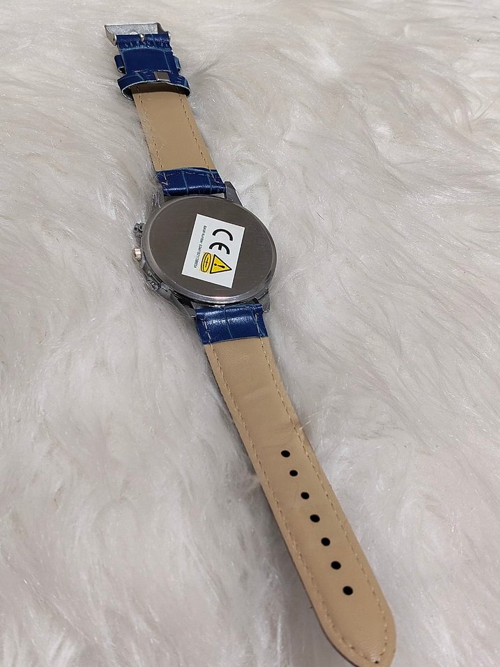 Modern Klasik Mavi Erkek Kol Saati - Görsel 3