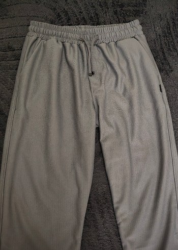 Gri Salaş Erkek Kumaş Pantolon - Görsel 2