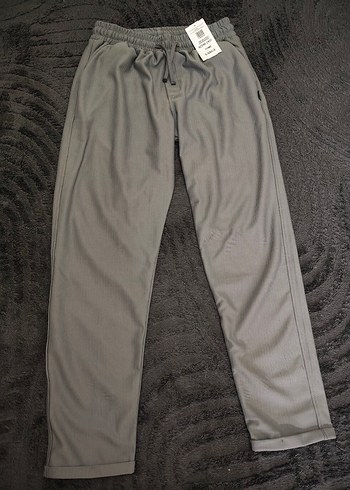 Gri Salaş Erkek Kumaş Pantolon - Görsel 6