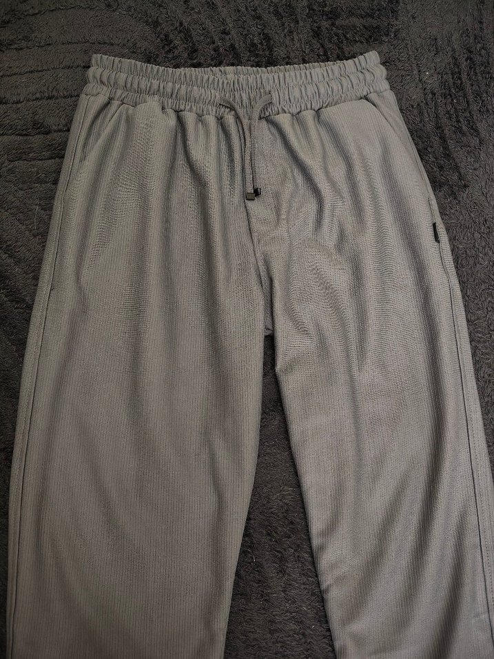 Gri Salaş Erkek Kumaş Pantolon - Görsel 2