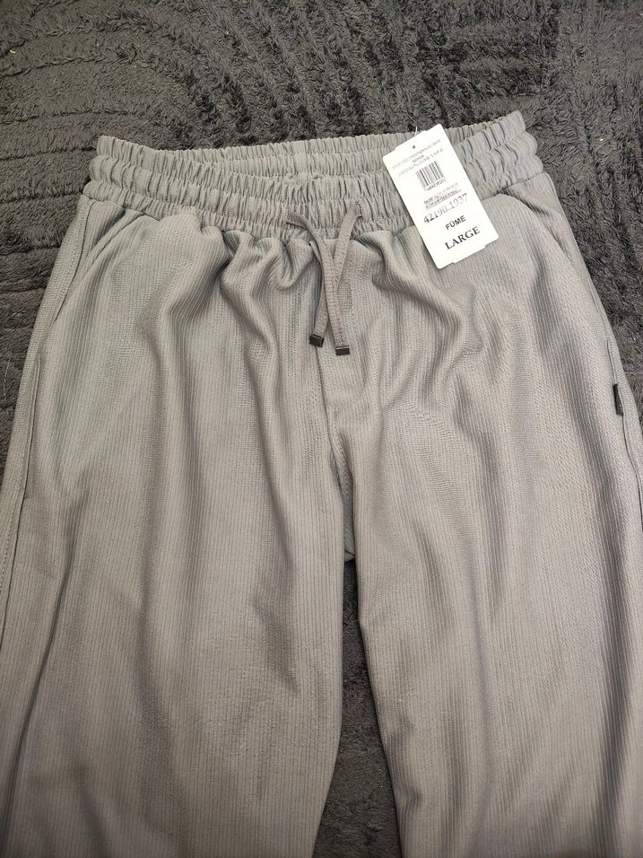 Gri Salaş Erkek Kumaş Pantolon - Görsel 3