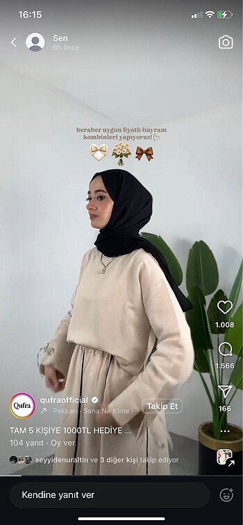l Beden Yeni alındı hiç kullanılmadı satılık tır