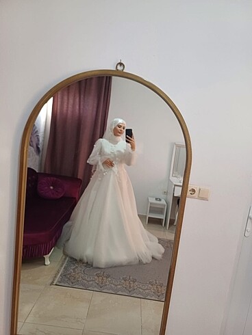 Özel dikim gelinlik ciddi alıcıya uygun fiyata satabilirim