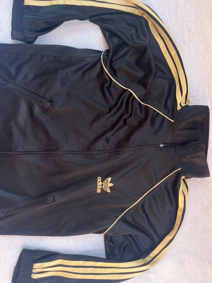 Adidas Siyah Kapüşonlu Spor Ceket — görsel 3/5