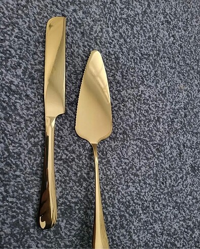 Gold paslanmaz çelik spatula
