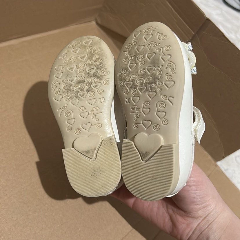 Kız Çocuk Beyaz Fiyonklu Babet Ayakkabı - Görsel 5