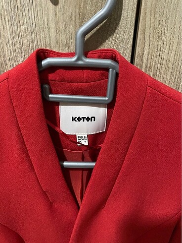 36 Beden Koton blazer ceket