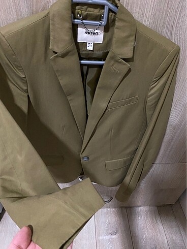 36 Beden haki Renk Koton marka blazer ceket