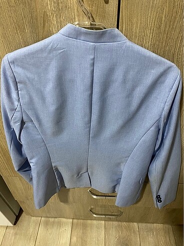 36 Beden mavi Renk Koton blazer ceket