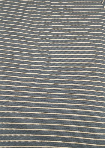 Çizgili Kısa Kollu Tişört - Görsel 2