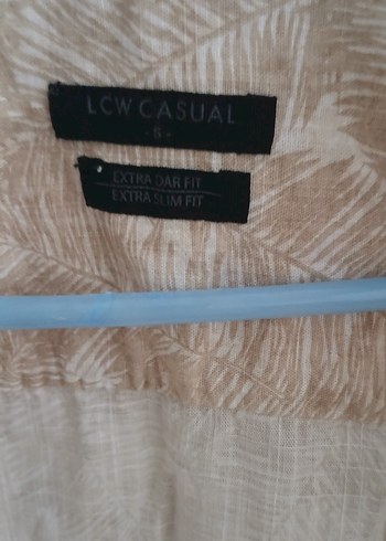 LCW Bej Keten Erkek Gömlek Uzun Kollu - Görsel 2