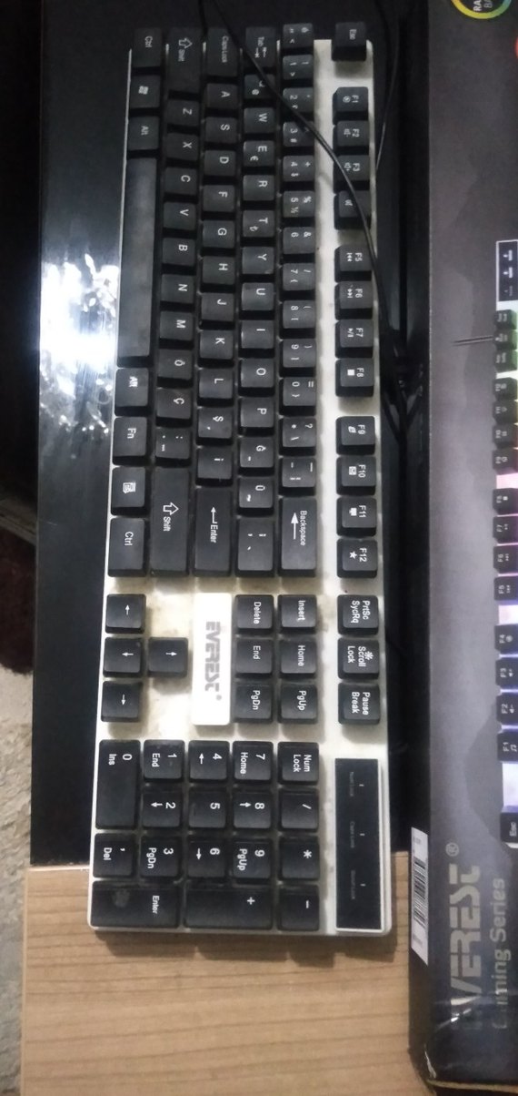 EVEREST Çok Renkli Gaming Klavye - Görsel 2