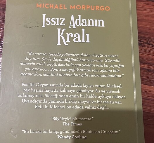 Issız adanın kralı çocuk kitabı