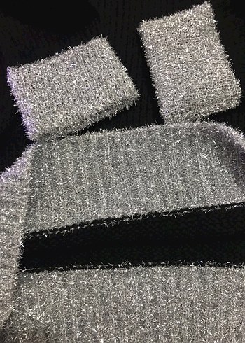 DeFacto Sim İp Detaylı Kazak - Görsel 5