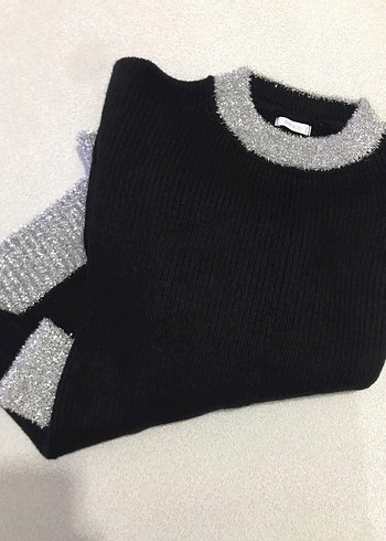 DeFacto Sim İp Detaylı Kazak - Görsel 2