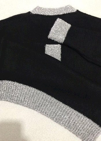 DeFacto Sim İp Detaylı Kazak - Görsel 8