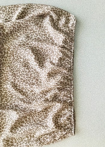 Dökümlü Tiril Tiril Leopar Desenli Bluz - Görsel 11