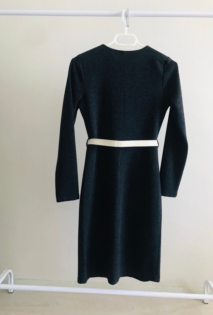 Romantic Line Elbise - Görsel 3