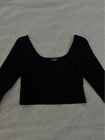 Trendyol Siyah Crop