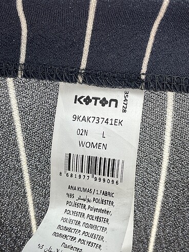 l Beden siyah Renk Koton Uzun Etek %70 İndirimli.