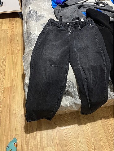 Baggy siyah jean