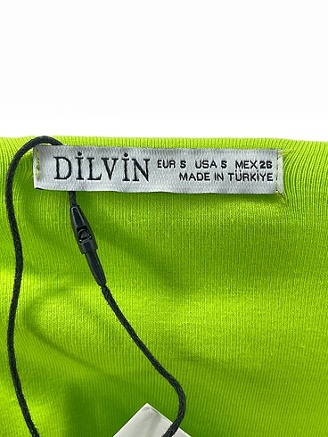 s Beden yeşil Renk Dilvin Kısa Elbise %70 İndirimli.