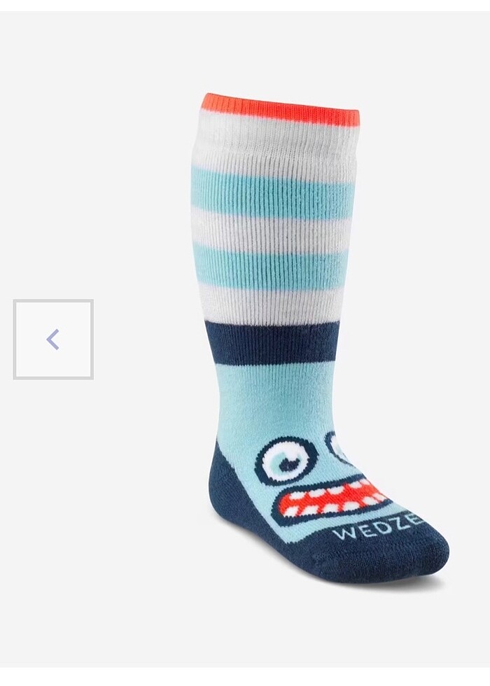 Decathlon termal bebek çorabı - Görsel 3