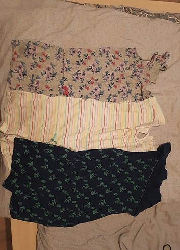 3 adet kiz pijama tulum 152cm