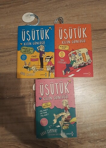 3'lü Set Üşütük Kizin Günlüğü Anna Cammany