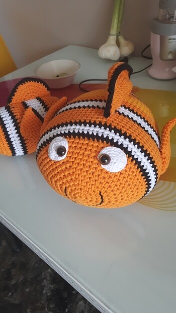 Beden Amigurumi Balik Nemo ve Annesi