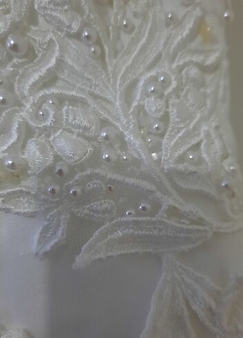 Fransız güpür gelinlik  - Görsel 3