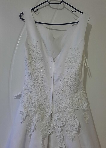 Fransız güpür gelinlik  - Görsel 6