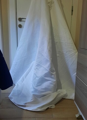 Fransız güpür gelinlik  - Görsel 7