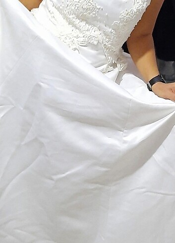 Fransız güpür gelinlik  - Görsel 11