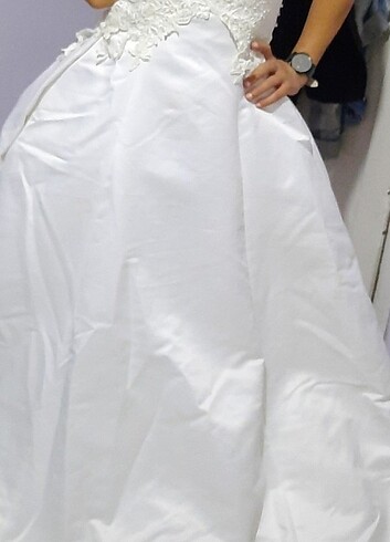 Fransız güpür gelinlik  - Görsel 12