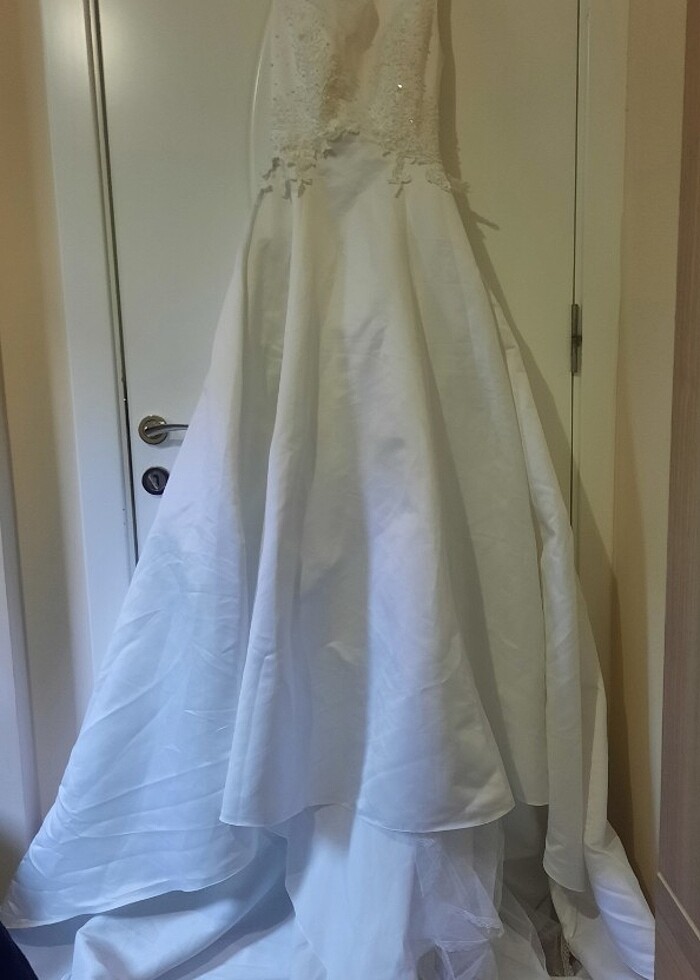 Fransız güpür gelinlik  - Görsel 2